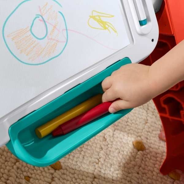 Fisher-Price 4-in-1 Spiel- und Maltisch mit Licht & Sound – Bild 3