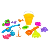 Sand- und Wasserspieltisch mit Sandspielzeug und Wasserspielzeug – Bild 2