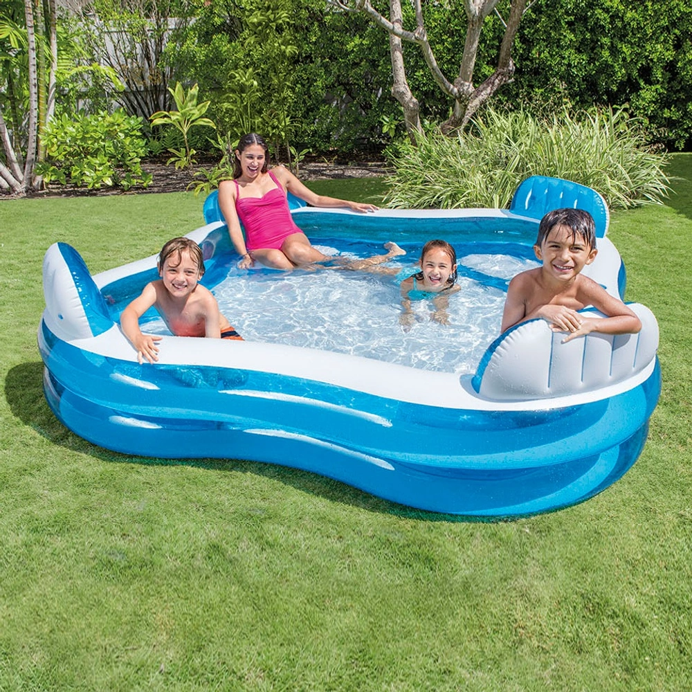 Intex Swim Center Family Lounge – Aufblasbarer Pool (229 cm)