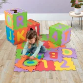 Play Factory Puzzlematte 36-teilig – bunte Spielmatte mit ABC und Zahlen – Bild 8
