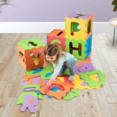 Play Factory Puzzlematte 36-teilig – bunte Spielmatte mit ABC und Zahlen – Bild 6