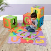 Play Factory Puzzlematte 36-teilig – bunte Spielmatte mit ABC und Zahlen – Bild 5