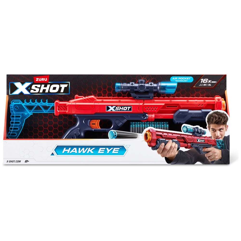 XSHOT Blaster 'Excel Hawk Eye' (16 Pfeile) – Bild 4