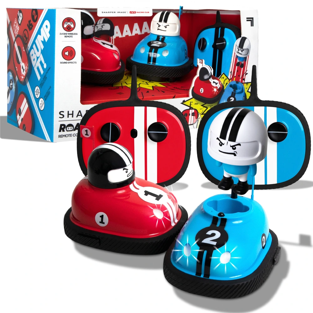 Sharper Image Ferngesteuerte Autoscooter – Road Rage Speed Bumpers (2er-Set) – Bild 2
