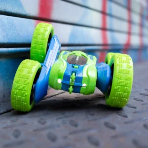 Spin N' Stunt RC Car (1:24) in Grün/Blau