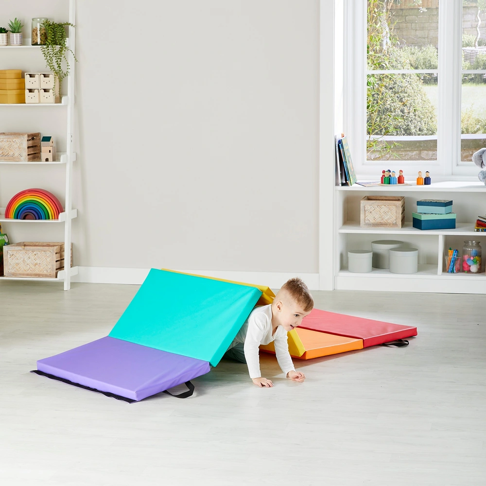 Play Factory Soft Play – klappbare Schaumstoff-Turnmatte für Bewegungsspiele – Bild 8