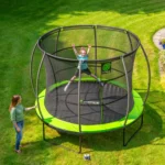 Rundes Outdoor-Trampolin von Thorpe Sports mit Netz, 305 cm