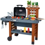 Smoby Outdoor-Gartenküche mit Grill