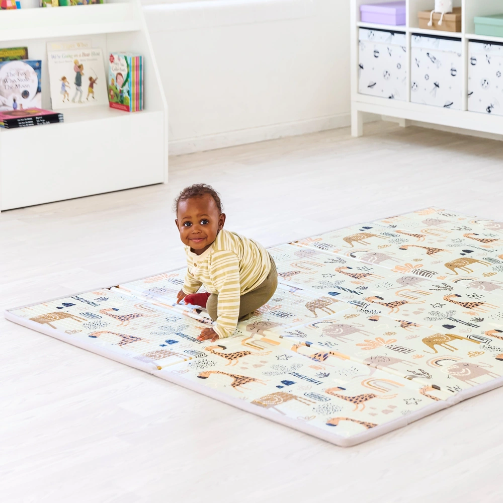 Play Factory faltbare Baby-Schaumstoffmatte mit Wendedesign