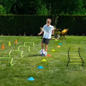 Fußball-Trainingsausrüstung mit 65 Teilen