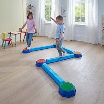 Play Factory Musikalisches Balanciersteine- & Balken-Set 12-teilig – Bild 2