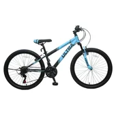 24-Zoll Mountainbike Verve Ultra – hellblau/schwarz
