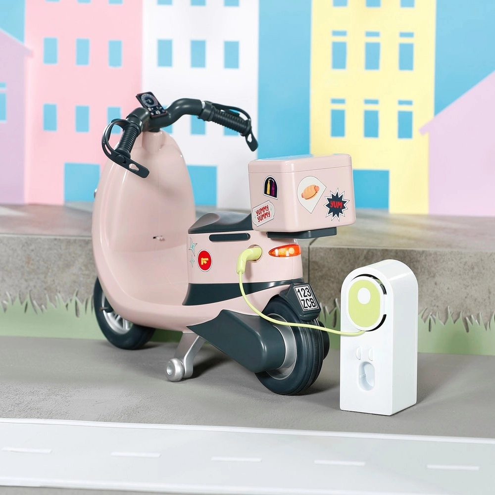 Ferngesteuerter BABY born E-Scooter mit Fernbedienung – Bild 4