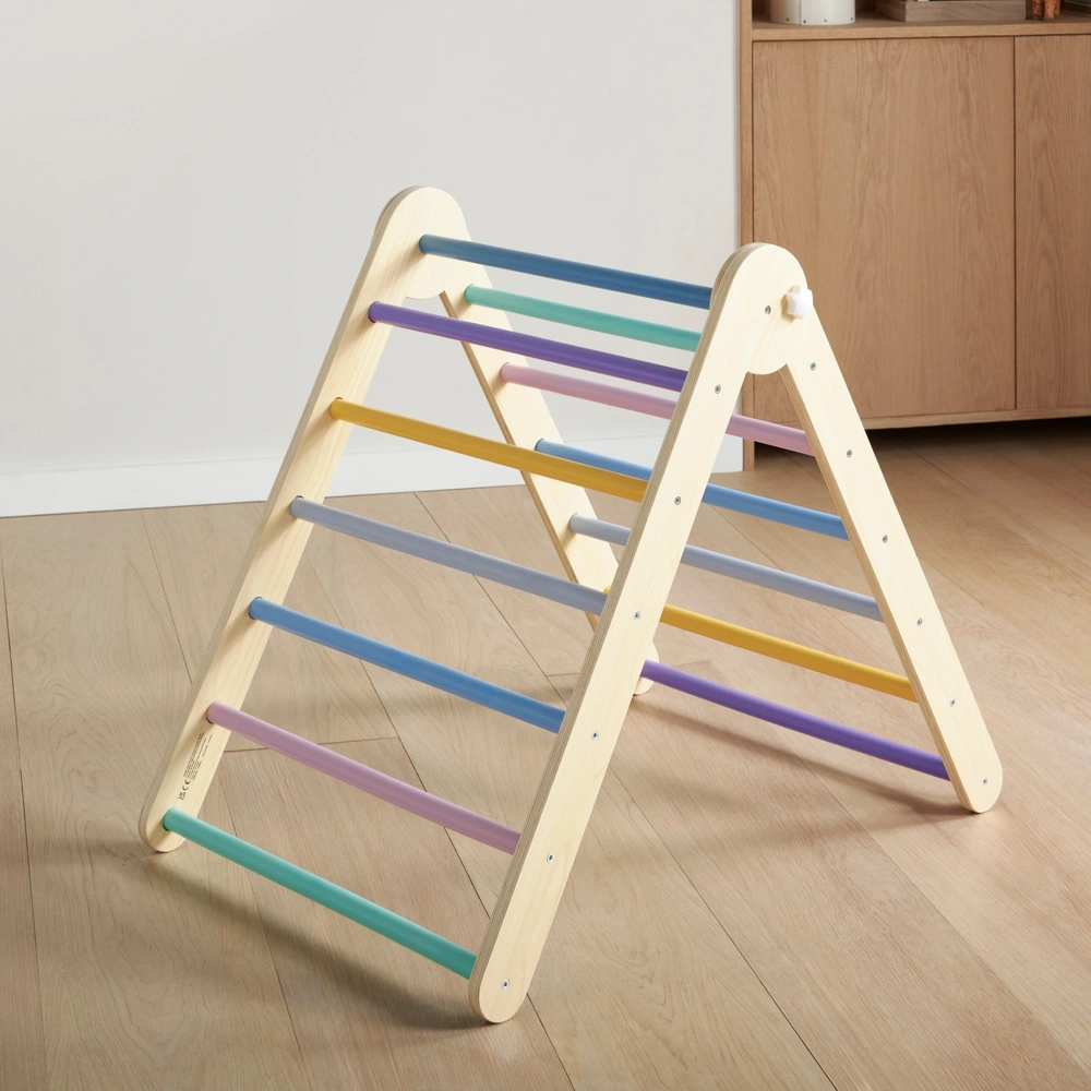 Play Factory Klettergerüst Indoor – Holz-Set (3-teilig) – Bild 5
