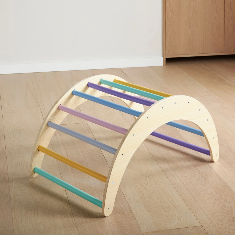 Play Factory Klettergerüst Indoor – Holz-Set (3-teilig) – Bild 4