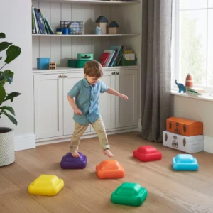 Play Factory Balanciersteine-Set – 6-teilig für Bewegungsspiele