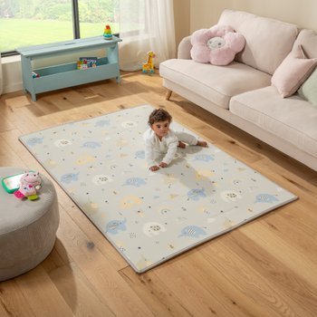 Play Factory faltbare Baby-Schaumstoffmatte mit Wendedesign – Bild 4