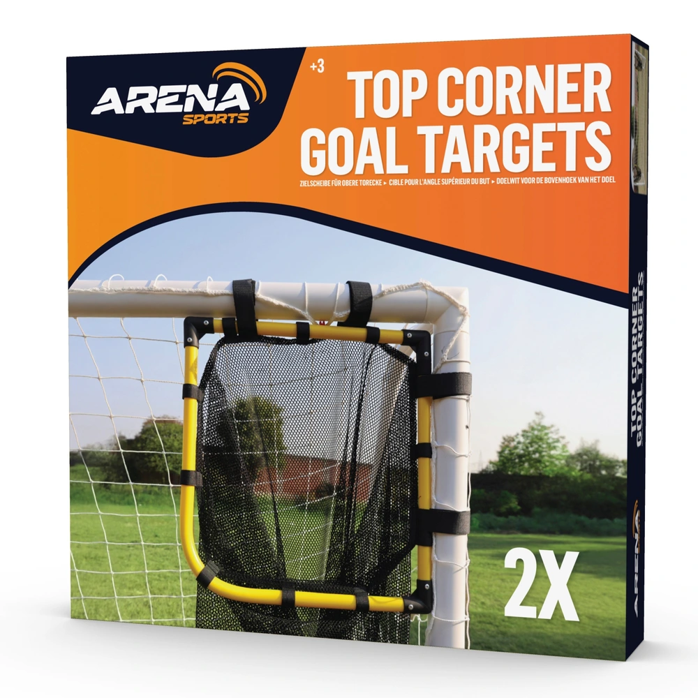 Arena Sports Top Corner Goal Targets Torwinkel (2er-Set)