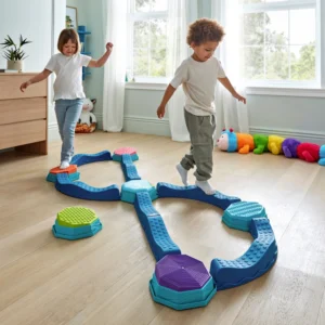 Play Factory Musikalisches Balanciersteine- & Balken-Set 12-teilig