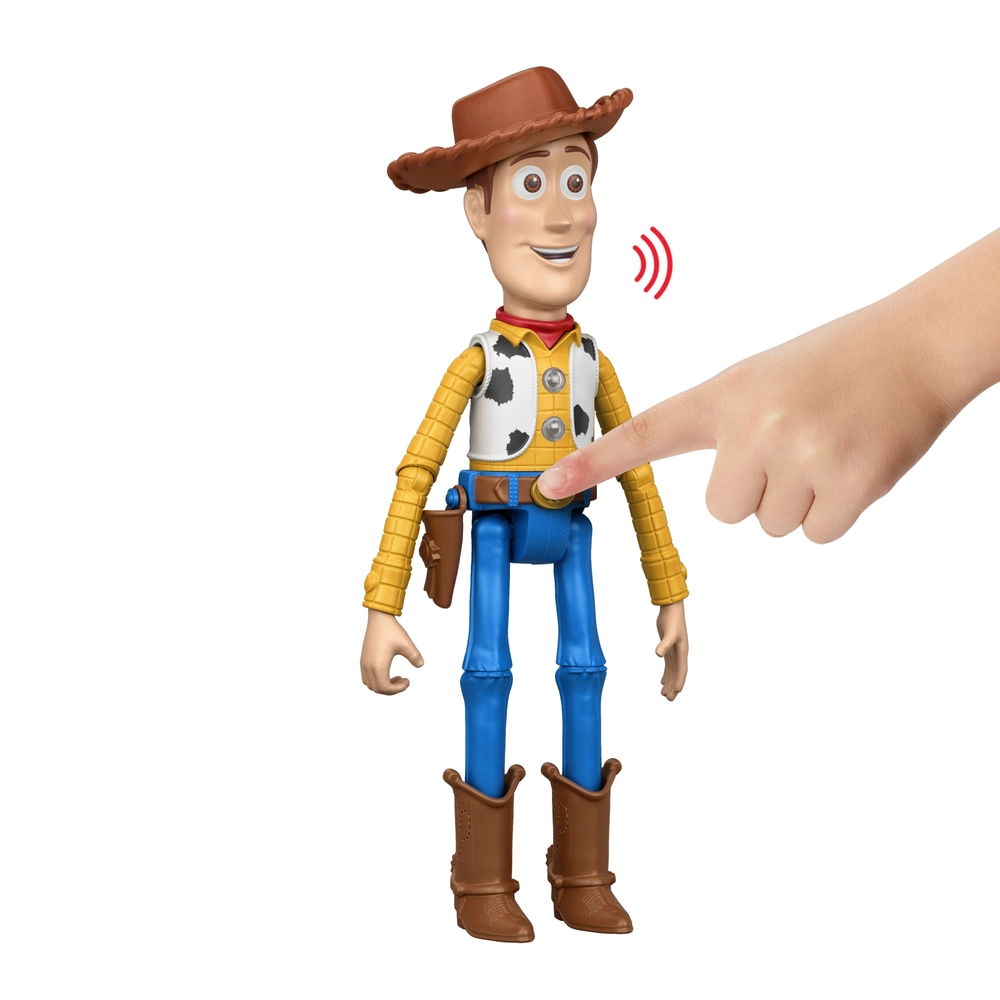 Disney Pixar Toy Story 5 – Interaktive Woody & Buzz Figuren-Set (2er Set mit Sound) – Bild 6
