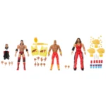 WWE Elite Collection – Bash-at-the-Beach-Wrestling-Figuren 3er-Set 15 cm