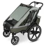 ABC Design Fahrradanhänger 3-in-1 Tour 2 – Olive