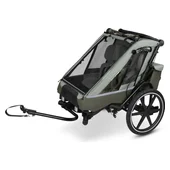 ABC Design Fahrradanhänger 3-in-1 Tour 2 – Olive – Bild 7