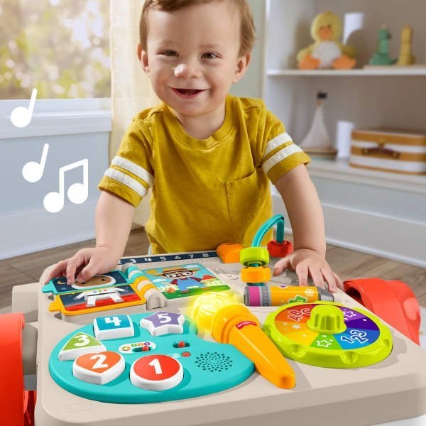 Fisher-Price 4-in-1 Spiel- und Maltisch mit Licht & Sound – Bild 5