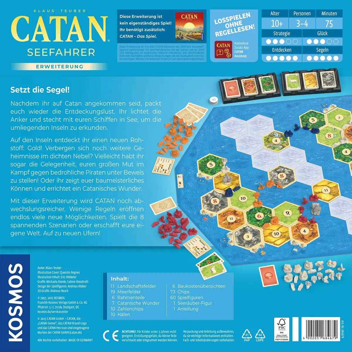 KOSMOS CATAN Seefahrer Erweiterung 684679 – Bild 2