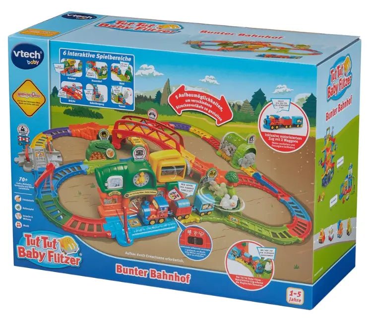 VTECH Tut Tut Baby Flitzer Bunter Bahnhof 80-583504 – Bild 2