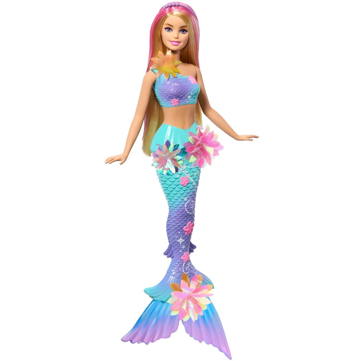 BARBIE Flower Magic Meerjungfrauen-Puppe JDM72 – Bild 6