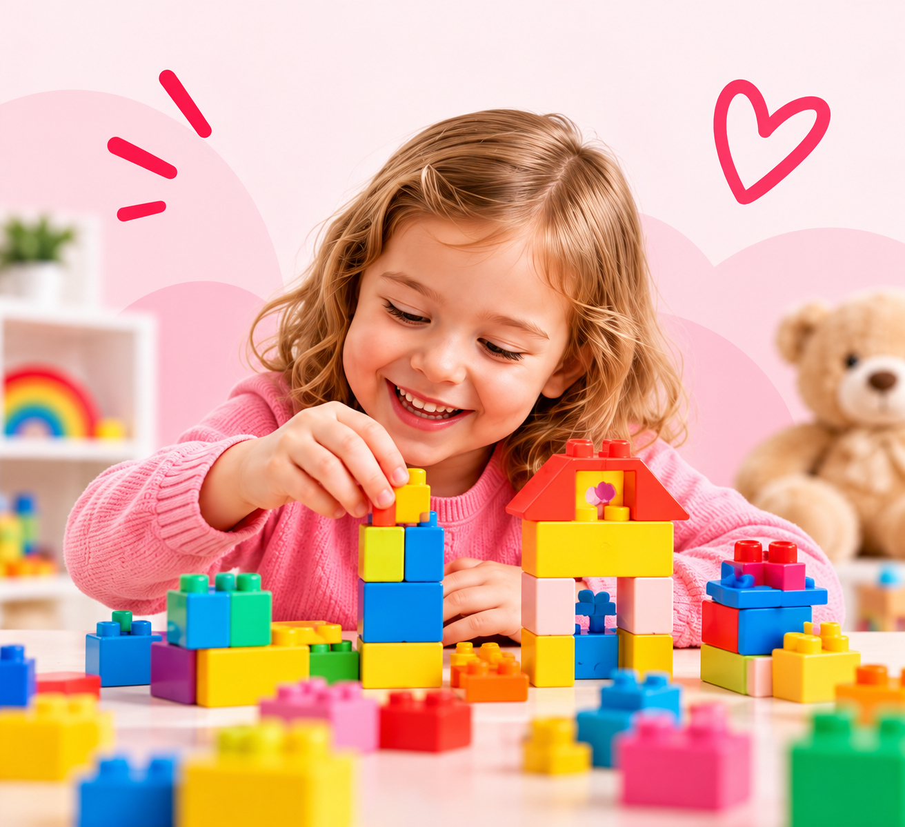Spielzeug für Kinder von 3 bis 5 Jahren