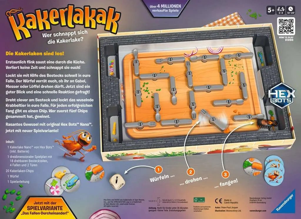 RAVENSBURGER SPIELE Kakerlakak Aktionsspiel 20800 – Bild 2