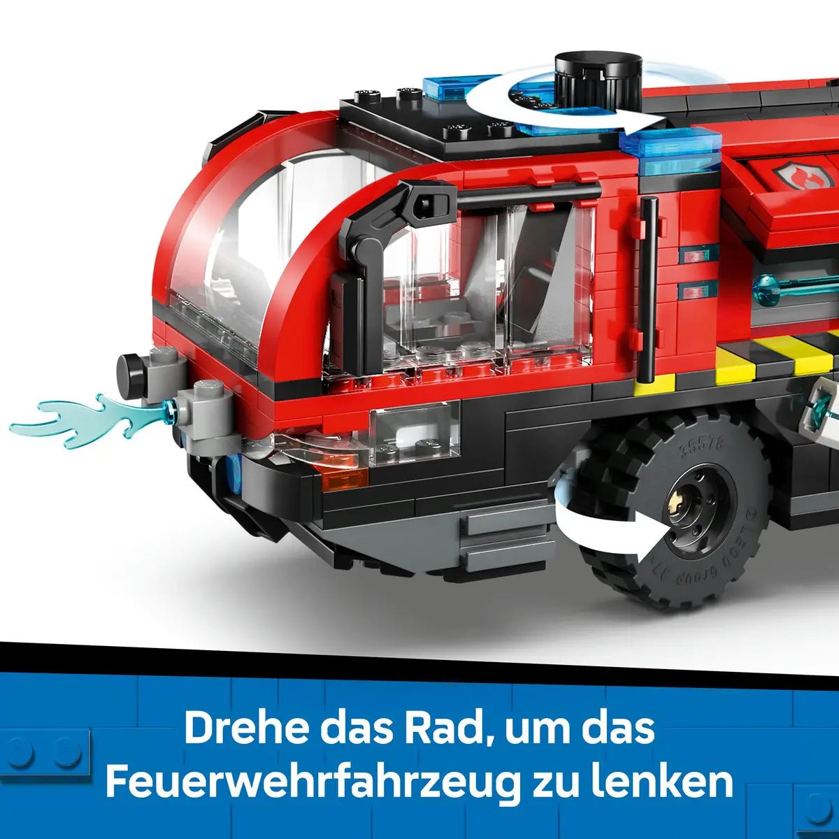 LEGO City Flughafenlöschfahrzeug 60499 – Bild 4