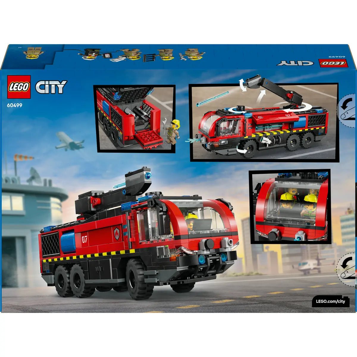 LEGO City Flughafenlöschfahrzeug 60499 – Bild 7