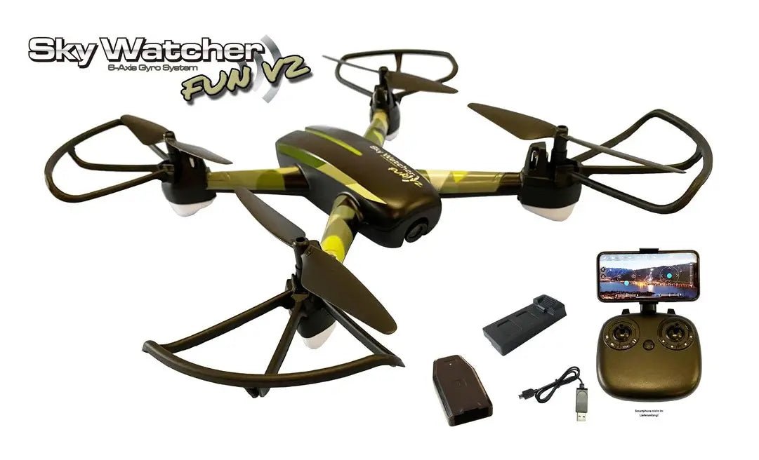 DF MODELS SkyWatcher FUN V2 RTF FPV Quadrocopter 9380 – Bild 2