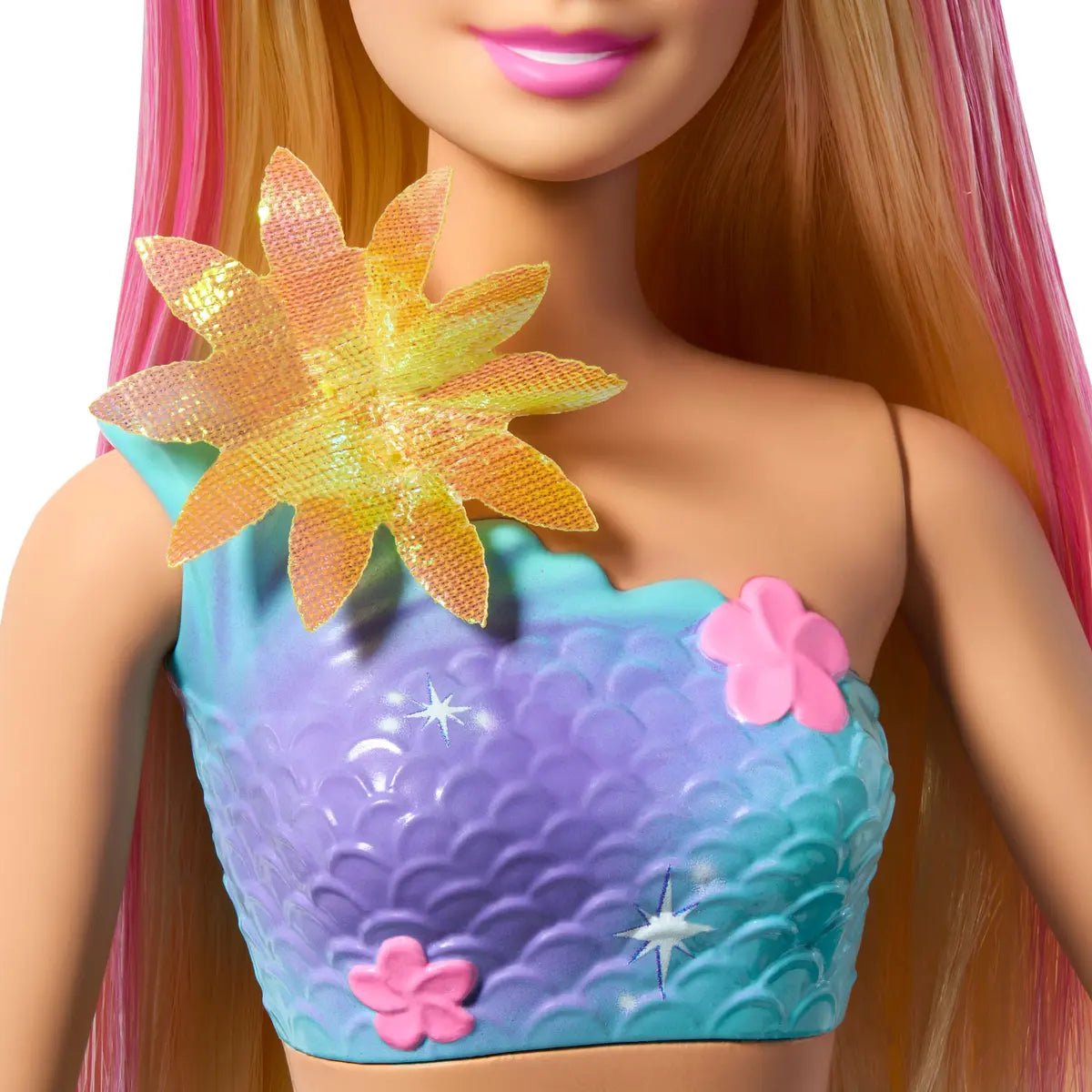 BARBIE Flower Magic Meerjungfrauen-Puppe JDM72 – Bild 4