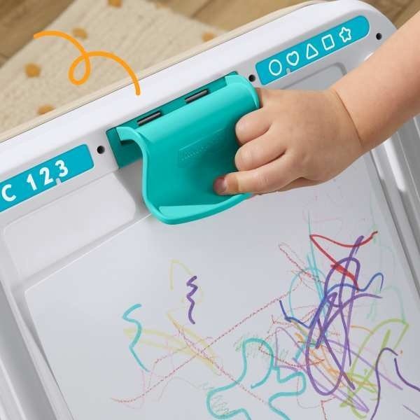 Fisher-Price 4-in-1 Spiel- und Maltisch mit Licht & Sound – Bild 4