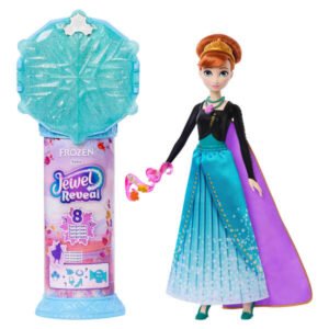 MATTEL Disney Die Eiskönigin Modepuppe Anna Jewel Reveal