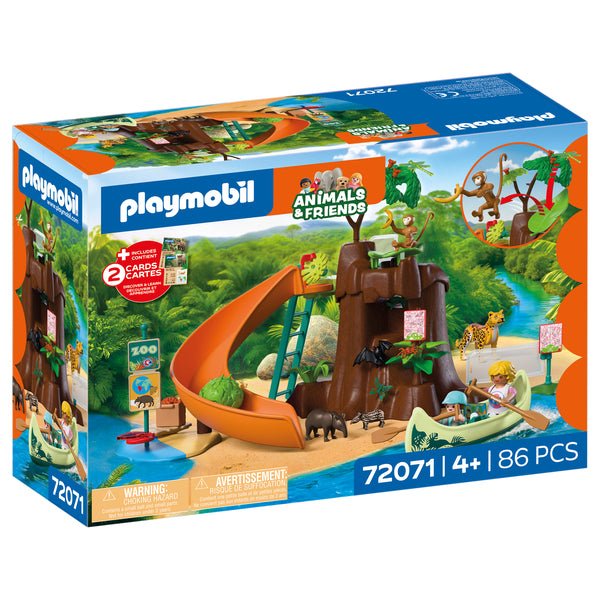 PLAYMOBIL Zoo Im Herzen des Dschungels 72071