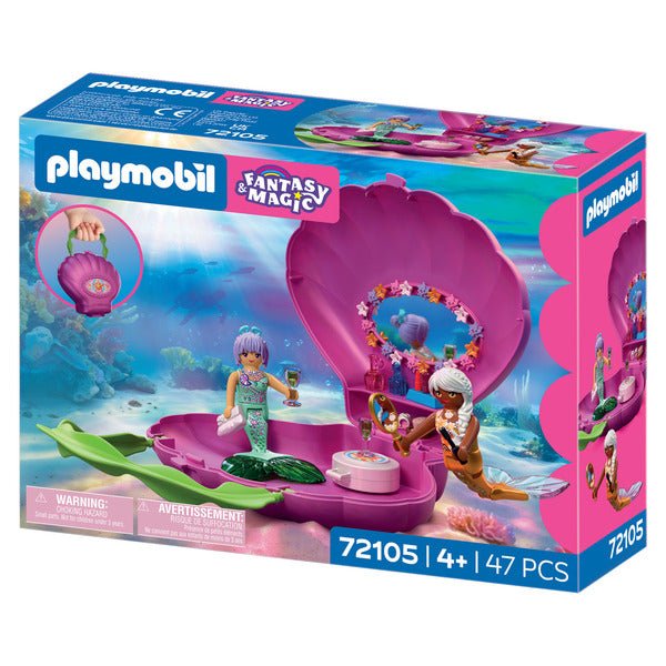 PLAYMOBIL Muscheltasche und Meerjungfrauen 72105
