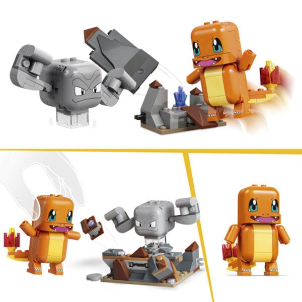 LEGO Pokémon Glumanda & Kleinstein Höhlenkampf 72157 – Bild 4