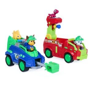 SPIN MASTER PAW Patrol Dino Rescue Doppelpack Spielfahrzeuge