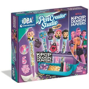 CLEMENTONI KPop Demon Hunters Stifte-Werkstatt Bastelset 1034678