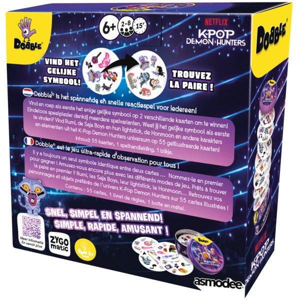 ASMODÉE Dobble Kpop Demon Hunters 1034944 – Bild 4
