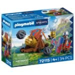 PLAYMOBIL Knights Löwenritter mit Kanone 72115