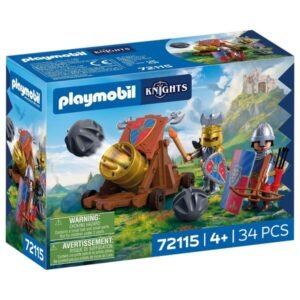 PLAYMOBIL Knights Löwenritter mit Kanone 72115