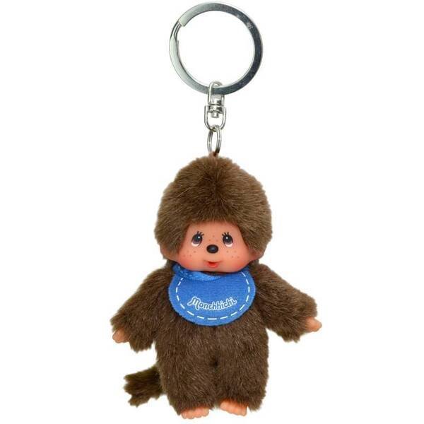 BANDAI Plüschtier Schlüsselanhänger Monchhichi Sakura – Bild 2