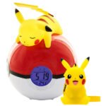 TEKNOFUN Pokémon Radiowecker mit Pikachu Figur 872805