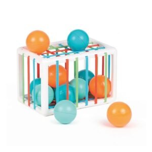 LUDI Motorikwürfel mit Bällen
